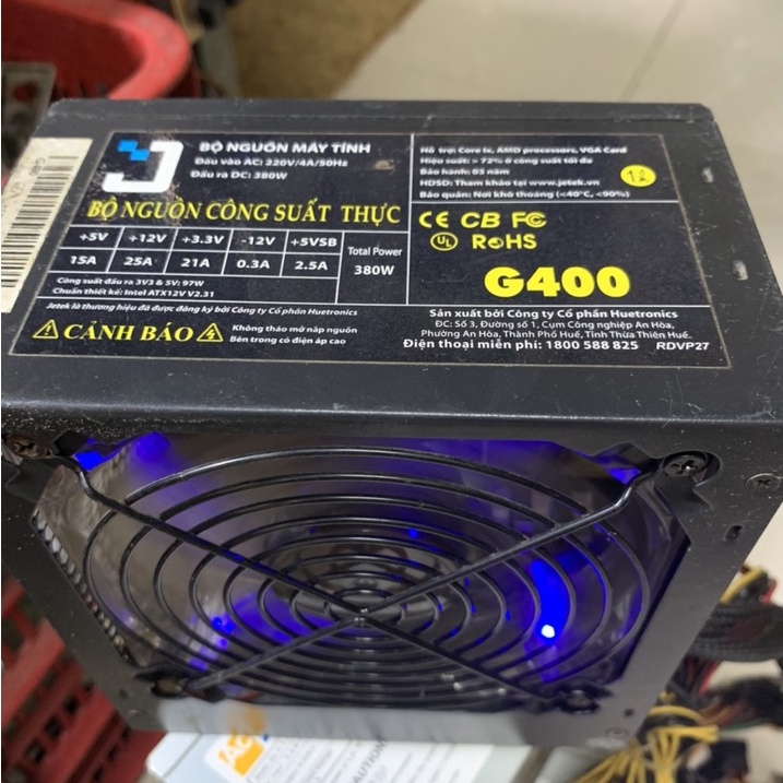 NGuồn Máy Tính Thương Hiệu Acbel-Coolermater-Huntkey-Antec 270-400W Công Xuất Thật Chuẩn - Vi Tính Bắc Hải