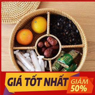 Khay để bánh kẹo , mứt TẾT 5 ngăn Guột