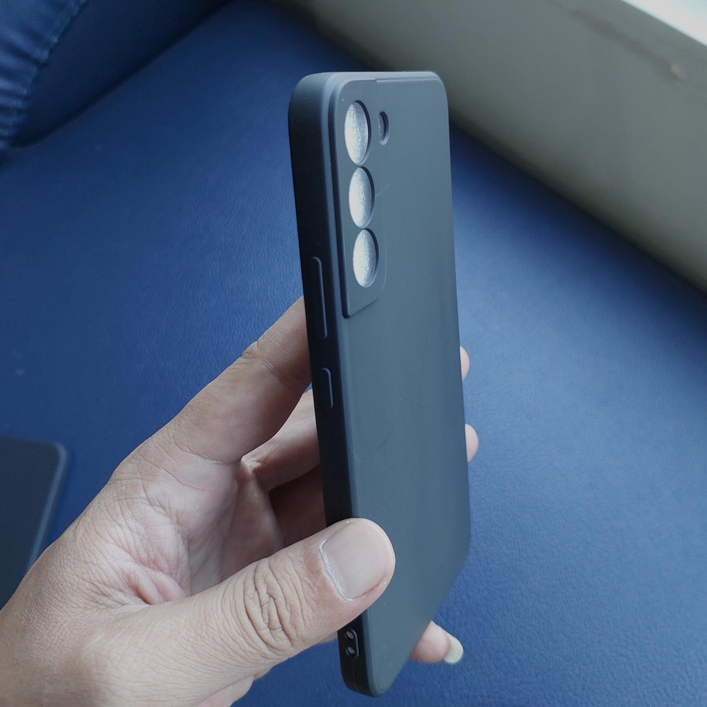 Ốp lưng điện thoại Samsung galaxy S22 Plus Ultra cạnh viền vuông Silicon mềm dẻo bảo vệ camera - Mincase