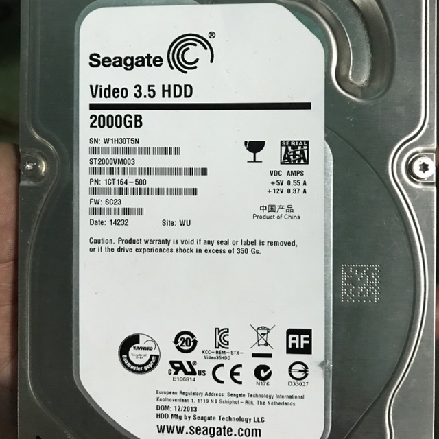 Ổ cứng HDD 2T
