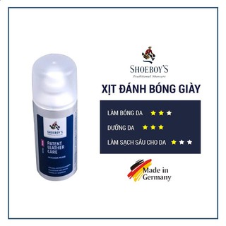 [CHÍNH HÃNG ĐỨC ] Xịt đánh bóng giày-PATENT LEATHER CARE(150ml)