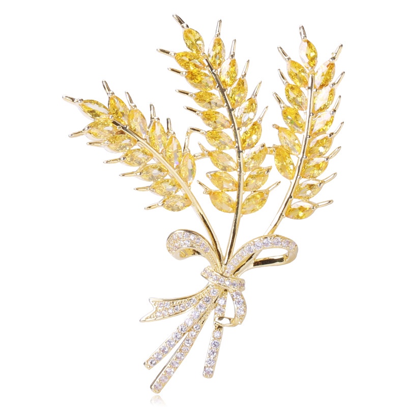 Ghim Cài Cổ Áo Hình Khối Lập Phương Đính Đá Zircon Lấp Lánh Sang Trọng Cho Nữ