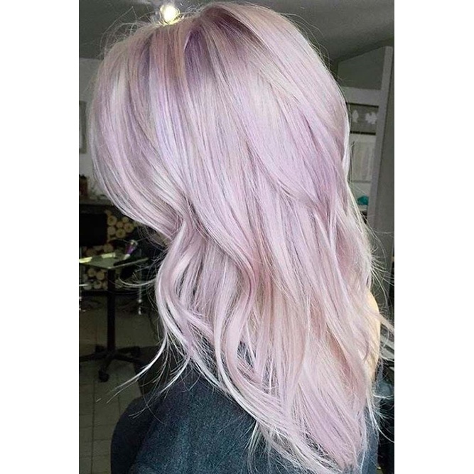 Thuốc Nhuộm Tóc Màu Khói Ánh Tím Thạch Anh 11/1 Amethyst Blonde