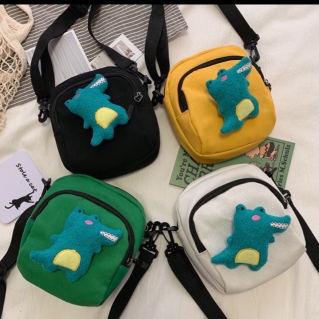 Túi Vải Gắn Khủng Long