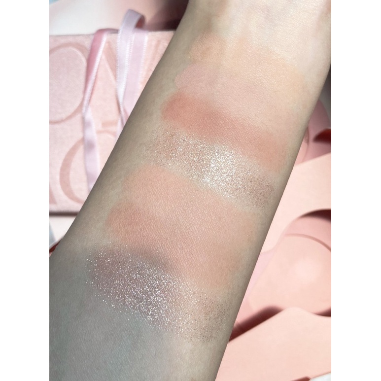 Bảng phấn mắt  Espoir 2021 F/W Lookbook Eye Palette Pillow Peach Kit