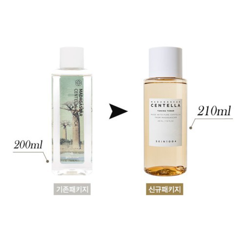 Nước hoa hồng rau má Skin1004 Madagascar Centella Asiatica Toning Toner 210ml