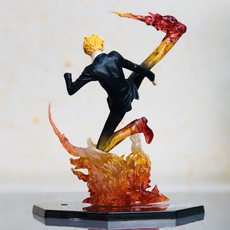 [ ẢNH THẬT]Mô Hình Vinsmoke Sanji F.zero Hắc Cước Cao 16cm Hắc Cước - Tượng Figure One Piece