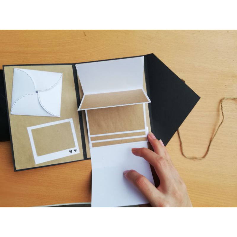 Thiệp handmade hình phong thư