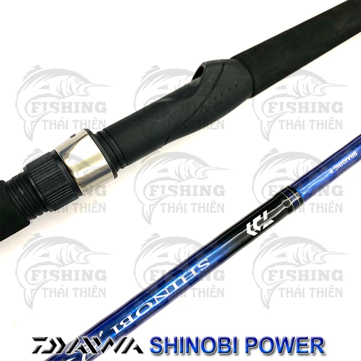 Cần Câu Cá Daiwa Shinobi Power Cần 2 Khúc Máy Đứng 2m1, 2m4, 2m7, 3m0