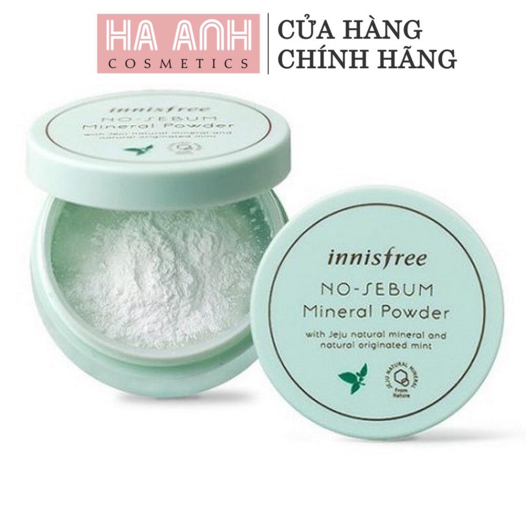 Phấn phủ bột Innisfree No Sebum Mineral Powder 5g