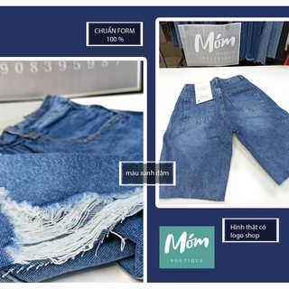 Quần jean nữ(quần ngố)[freeship] có video size S M L❣️