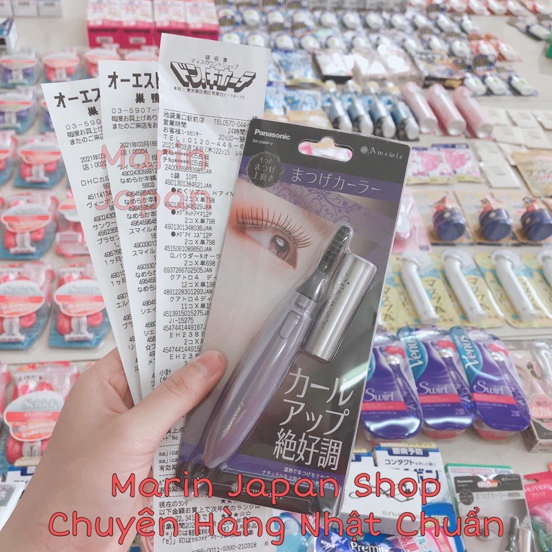 Máy uốn cong mi Panasonic hàng nội địa Nhật Bản