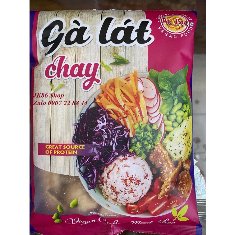 10 GÓI GÀ CỤC CHAY ÂU LẠC (100 G)