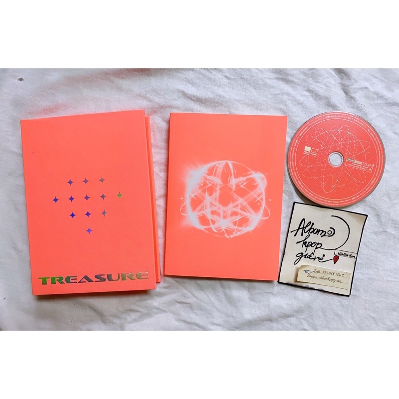Treasure Album Full đã khui seal, gồm CD  và photobook .