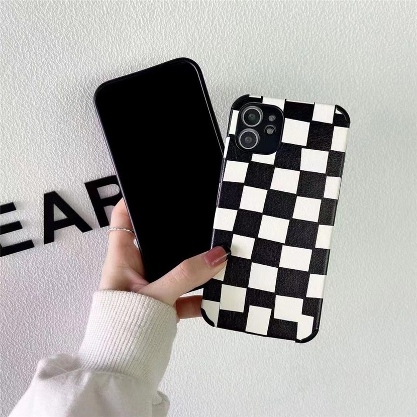 Ốp điện thoại dẻo họa tiết sọc ca rô thời trang cho IPHONE 13 12 11 PRO MAX SE 2020 X XR XS MAX 7 8 6 6S PLUS | BigBuy360 - bigbuy360.vn