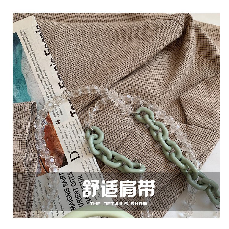 Túi Đeo Vai mini Bằng acrylic Màu Sắc Ngọt Ngào Thời Trang Hè 2023 Cho Nữ