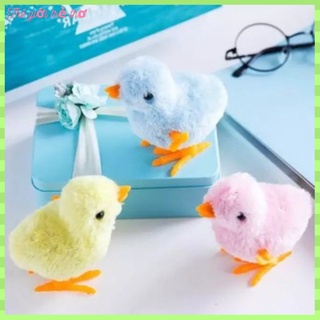 Gà con lon ton chạy bằng dây cot, đồ chơi vặn cót