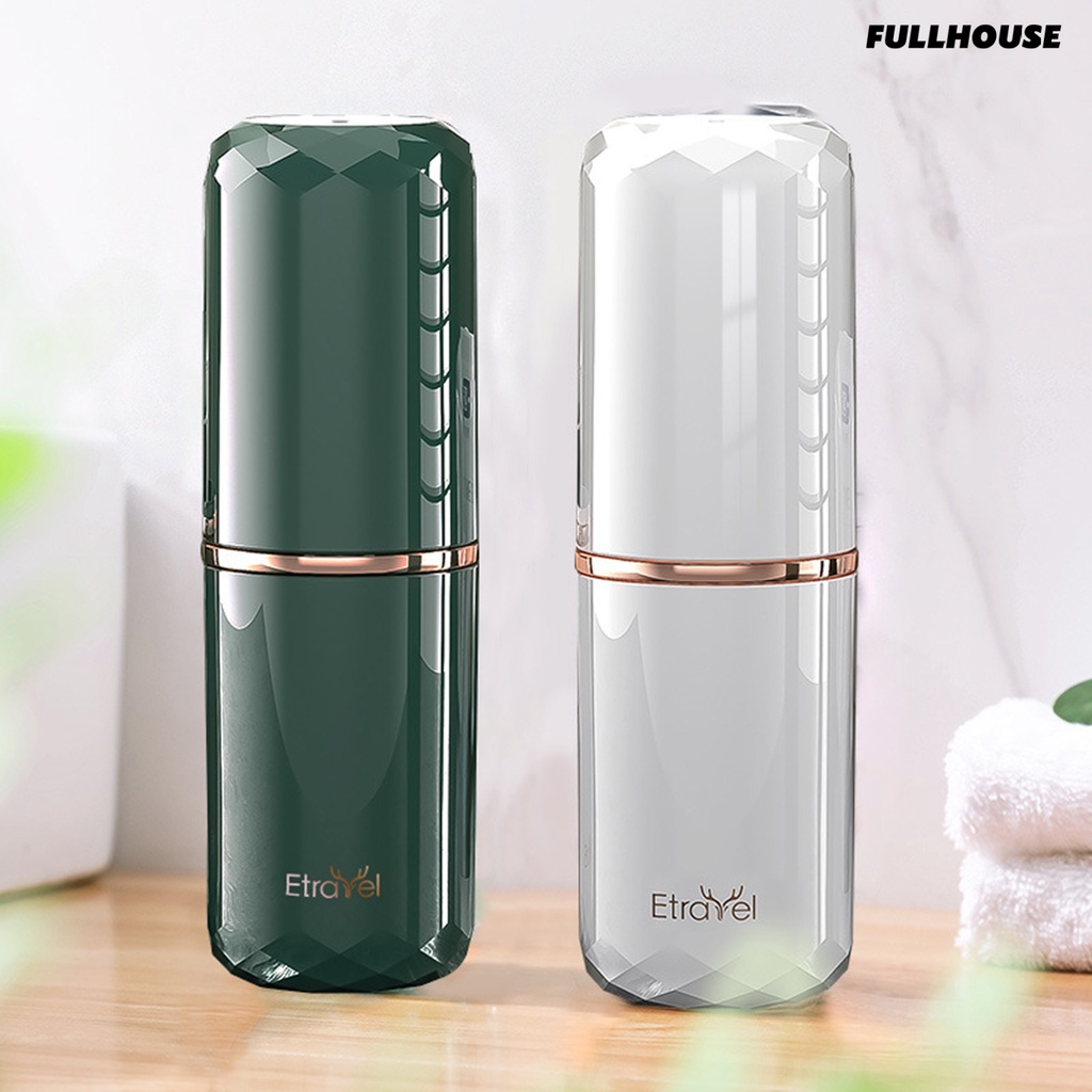 Nhà❤Hộp Đựng Bàn Chải Đánh Răng Di Động Thoáng Khí Có Tay Cầm Tốt Mang Đi Du Lịch