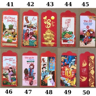 Combo 10 Lì xì Tết mẫu mới nhất