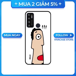 Ốp lưng Vsmart Joy 3/Joy 4/Active 3/Bee 3/Live/...dẻo đen hình Hello