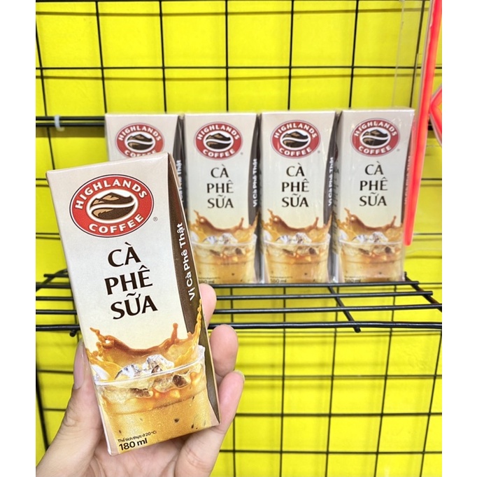 Cà phê sữa Highlands vị cà phê thật 180ml | BigBuy360 - bigbuy360.vn