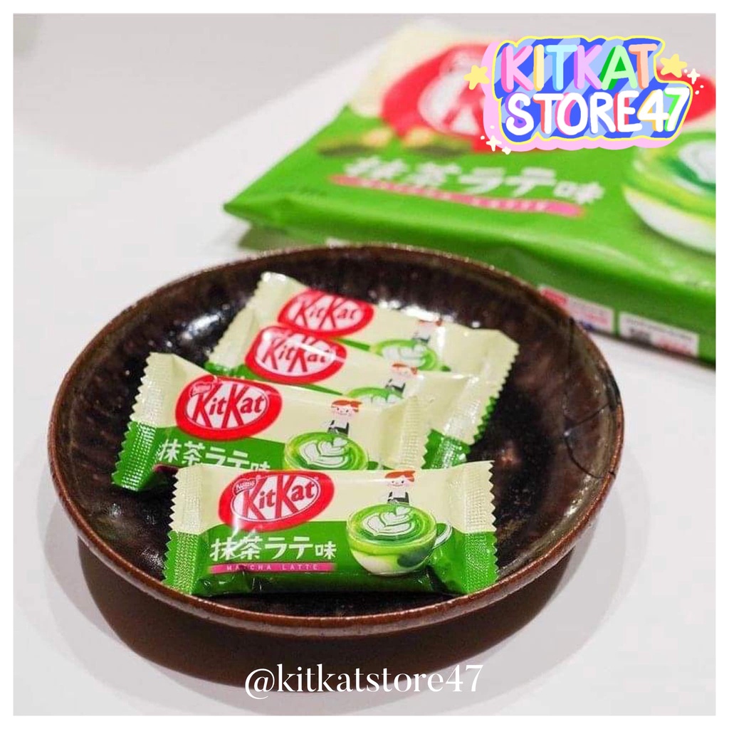 KITKAT TRÀ XANH LATTE - HÀNG NỘI ĐỊA NHẬT BẢN