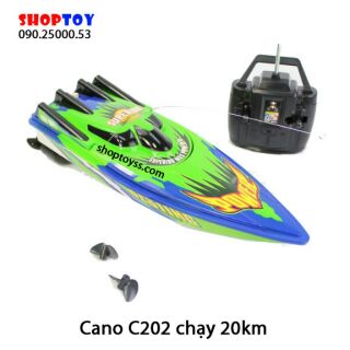 Canô điều khiển từ xa chạy dưới nước
