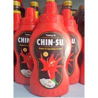 Tương ớt Chinsu chai 250g-1 Lít
