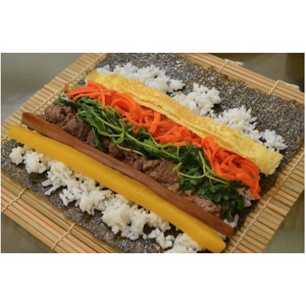 Củ cải muối kèm ngưu bàng 250G - 우엉 단무지