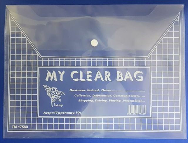 10 chiếc túi đựng hồ sơ clear bag