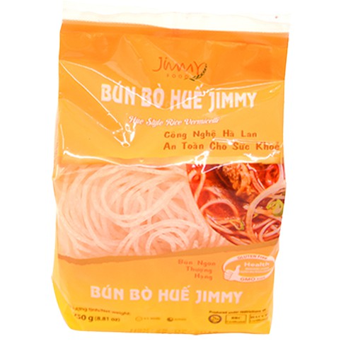 BÚN BÒ HUẾ JIMMY 1 GÓI 250G