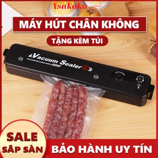 Máy hút chân không Vacuum Sealer thế hệ mới - dòng máy ép hút chân không thực phẩm rất tiện lợi tặng kèm túi hút