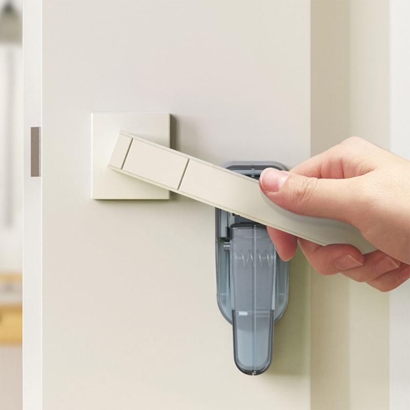 Tay Nắm Cửa Chống Va Đập Dễ Lắp Đặt Tiện Dụng Cho Phòng Bé