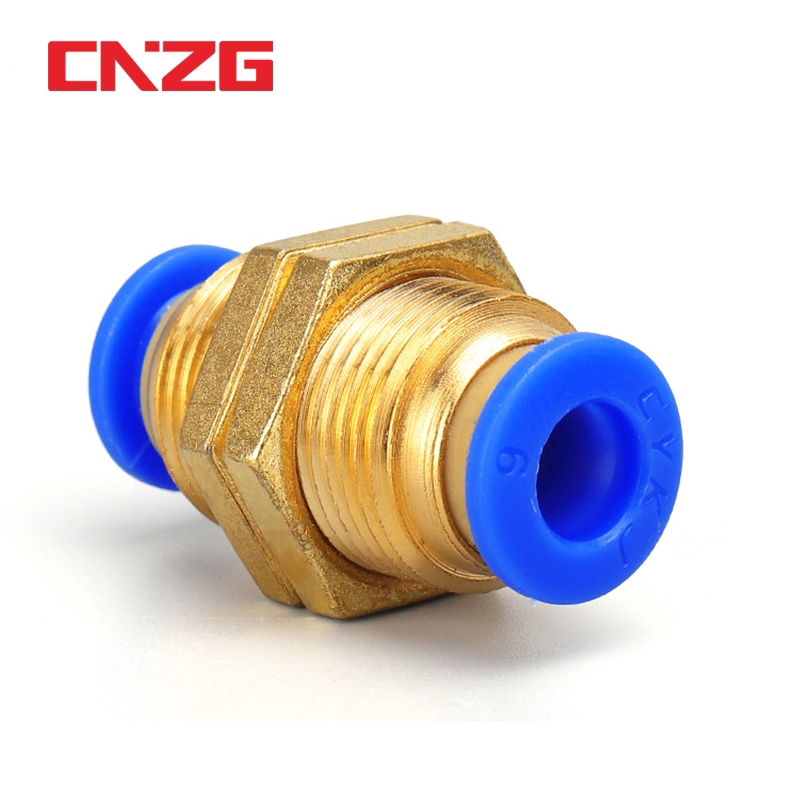 Đầu nối ống hơi khí nén phun sương 4 6 8 10 12mm