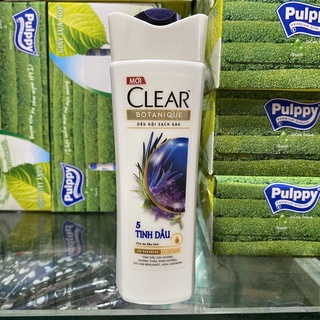 Dầu gội sạch gàu Clear Botanique 5 tinh dầu 180g (175ml)