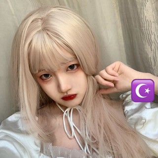 Wig Lolita Tóc giả loại thẳng dài có mái WL13682