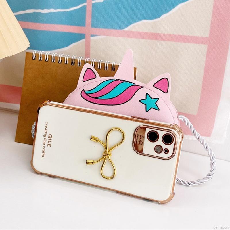 Túi đeo chéo hình hoạt hình dễ thương cho bé gái