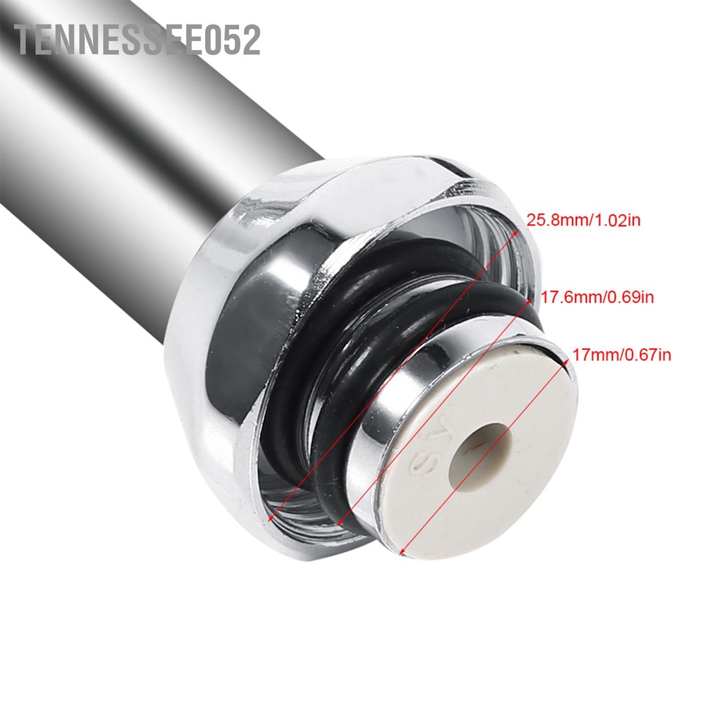 Tennessee052 1x 304 Xoay bằng thép không gỉ Nhà bếp Chậu rửa Phụ kiện ống vòi Kết nối một tay cầm