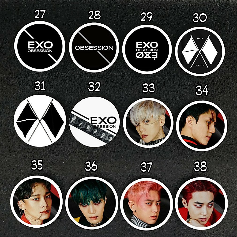 Ổ Cắm Điện Kpop Exo 19-38 Giá Rẻ / Pop Socket