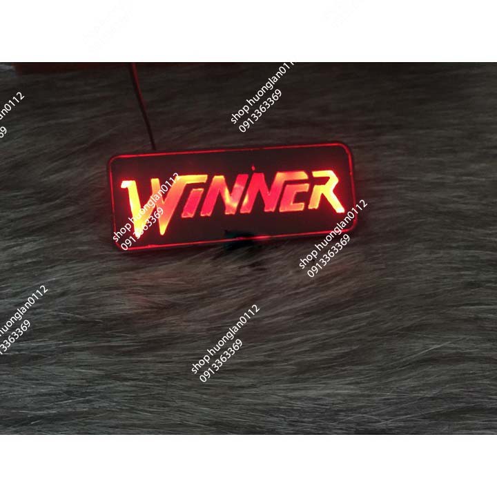 Đèn Led Logo tên xe máy Winner Exciter ...