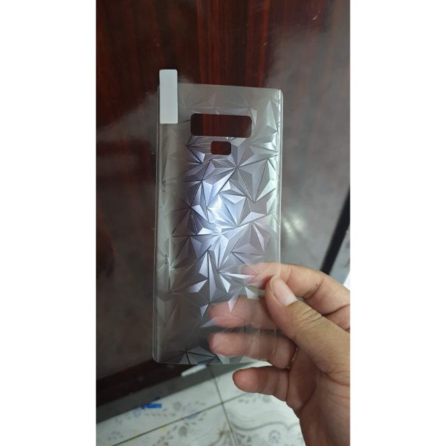 Skin dán lưng vân kim cương cho các dòng samshng s8,S8+, note 8 ,S9,S9+,note 9