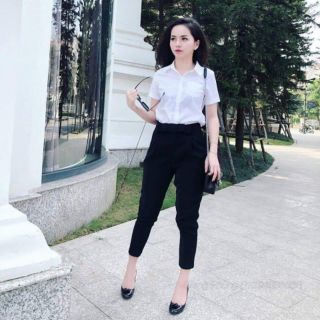 SƠ MI UNI CỘC TAY - KHÔNG NHĂN