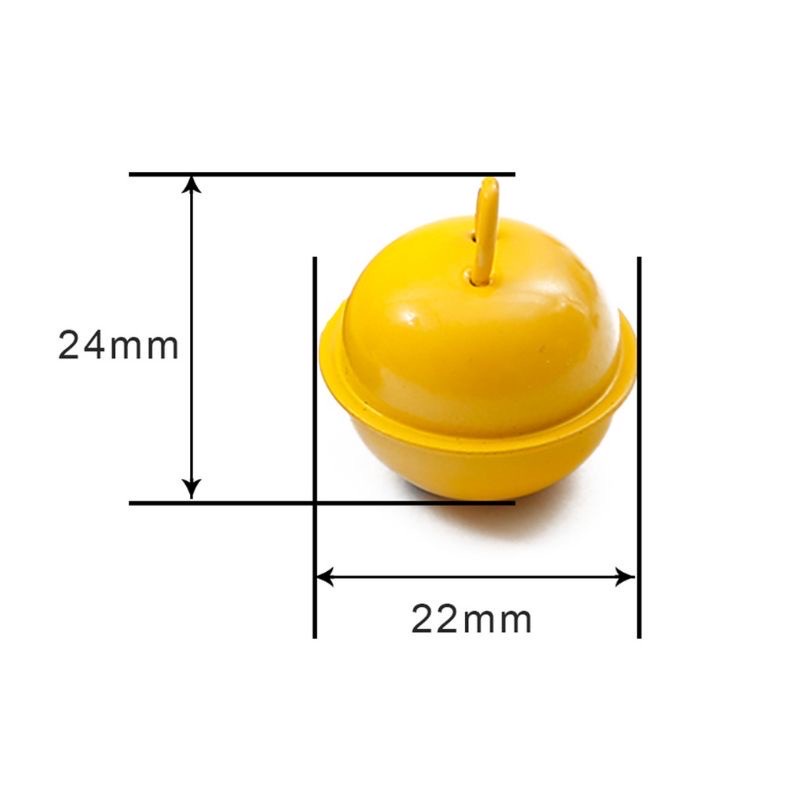 Chuông gắn vòng cổ thú cưng 22mm tùy chọn màu sắc - Lục lạc