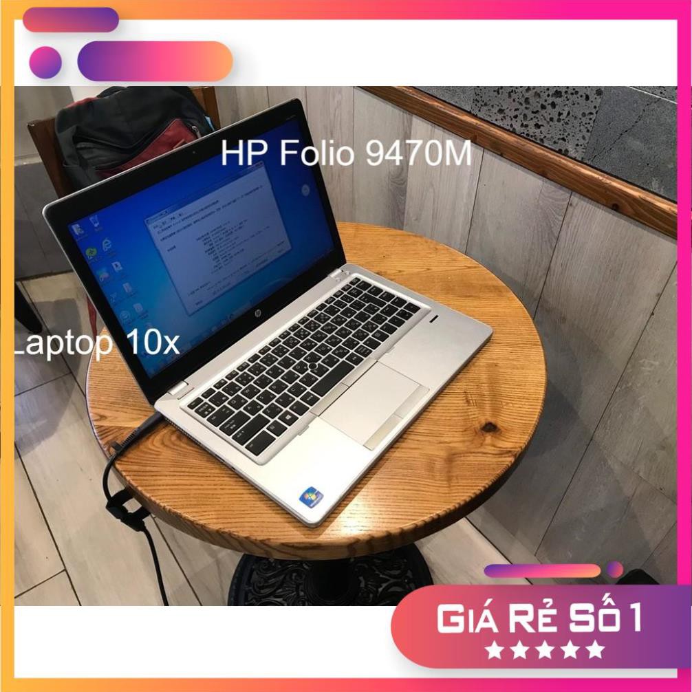 [RẺ SẬP SÀN] Laptop cũ i7 có VGA Laptop HP Elitebook Folio 9470M màn hình 14''