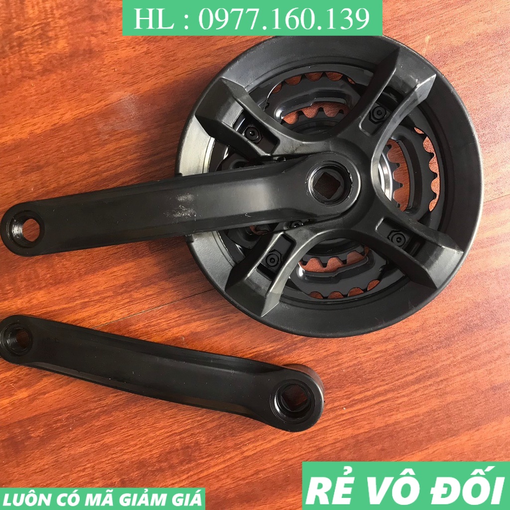 Đùi Đĩa Xe Đạp địa hình , thông dụng 3 tầng Hàng Cao Cấp