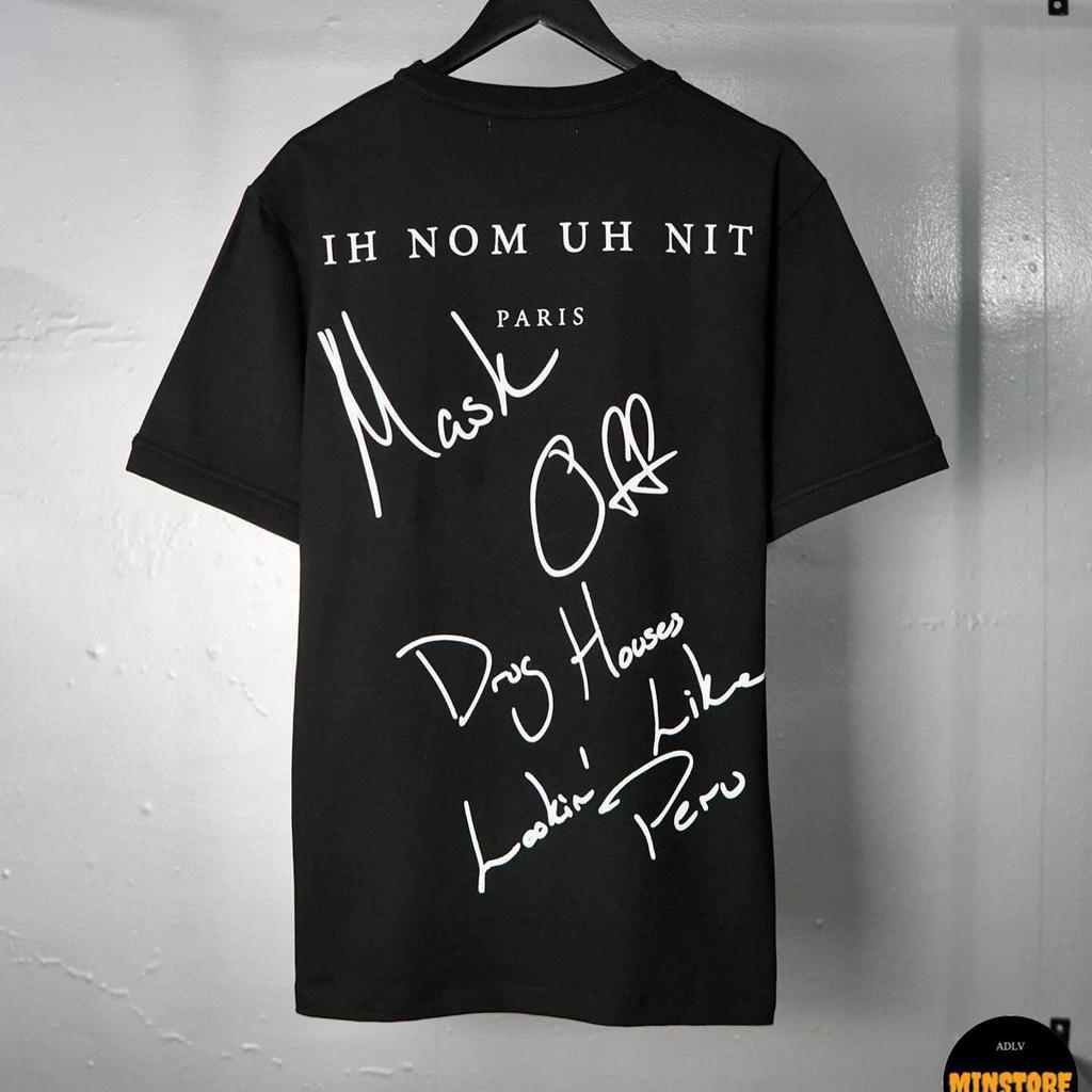 Áo thun Ihnom Uhnit Pearl Mask áo thun IHUN áo thun nam nữ cao cấp The Minstore.vn IHUN117