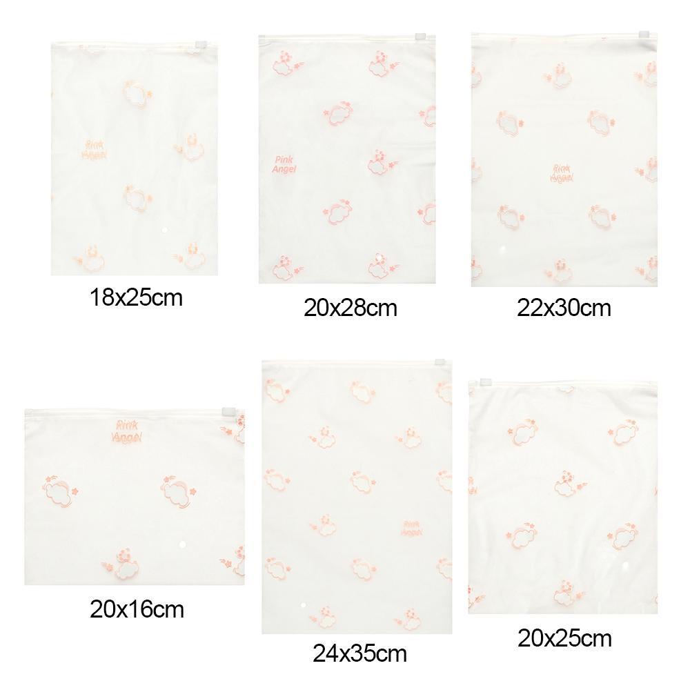 GOGOUP Set 5 / 10 Túi Nhựa Đựng Giày Dép Chống Nước 6 Kích Cỡ