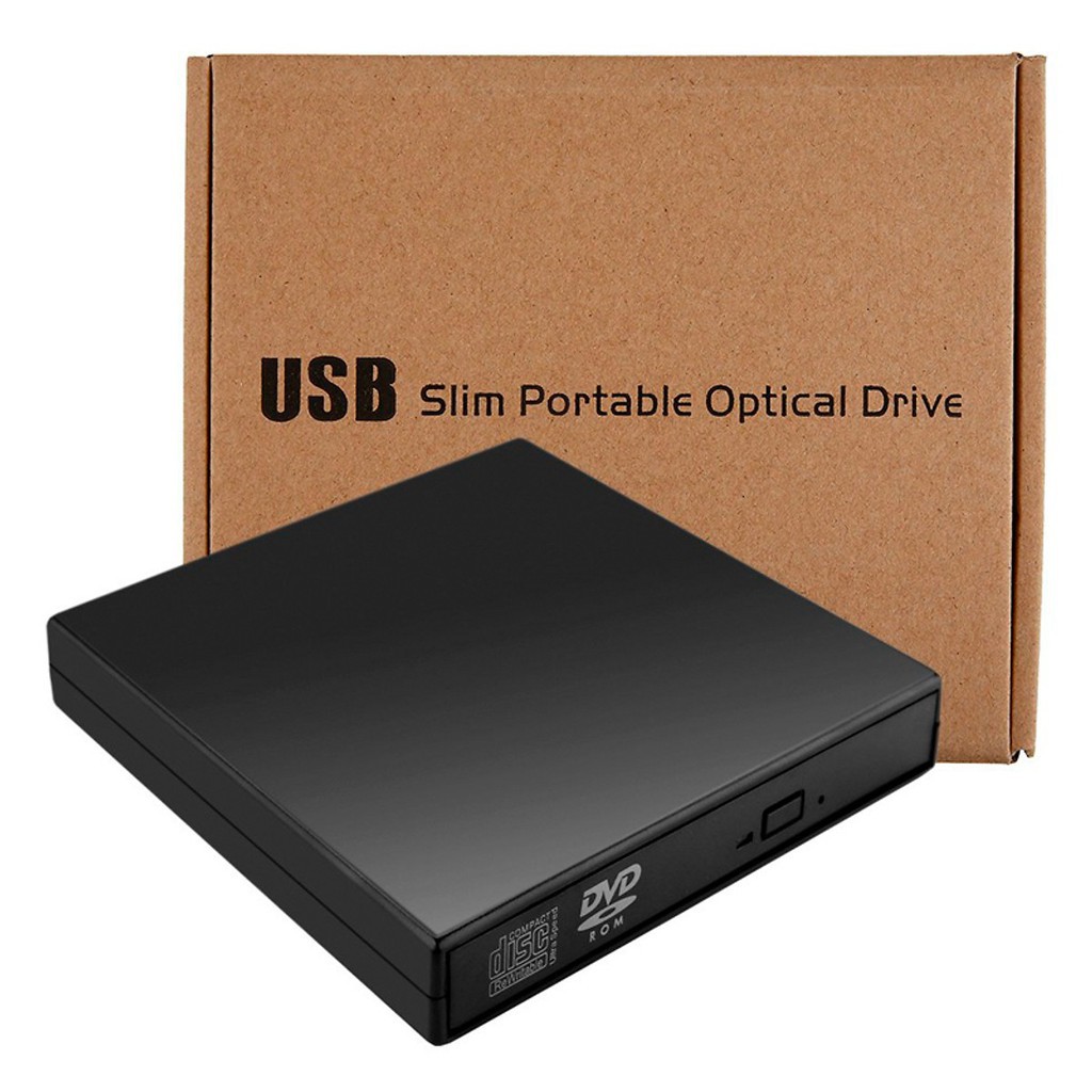 Combo Ổ đĩa dvd laptop gắn ngoài qua cổng usb, tiện lợi, dùng cho tất cả laptop có cổng USB