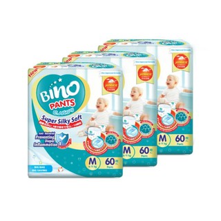 Tã quần Bino Kháng khuẩn M60/ L54/ XL48/ XXL44 miếng