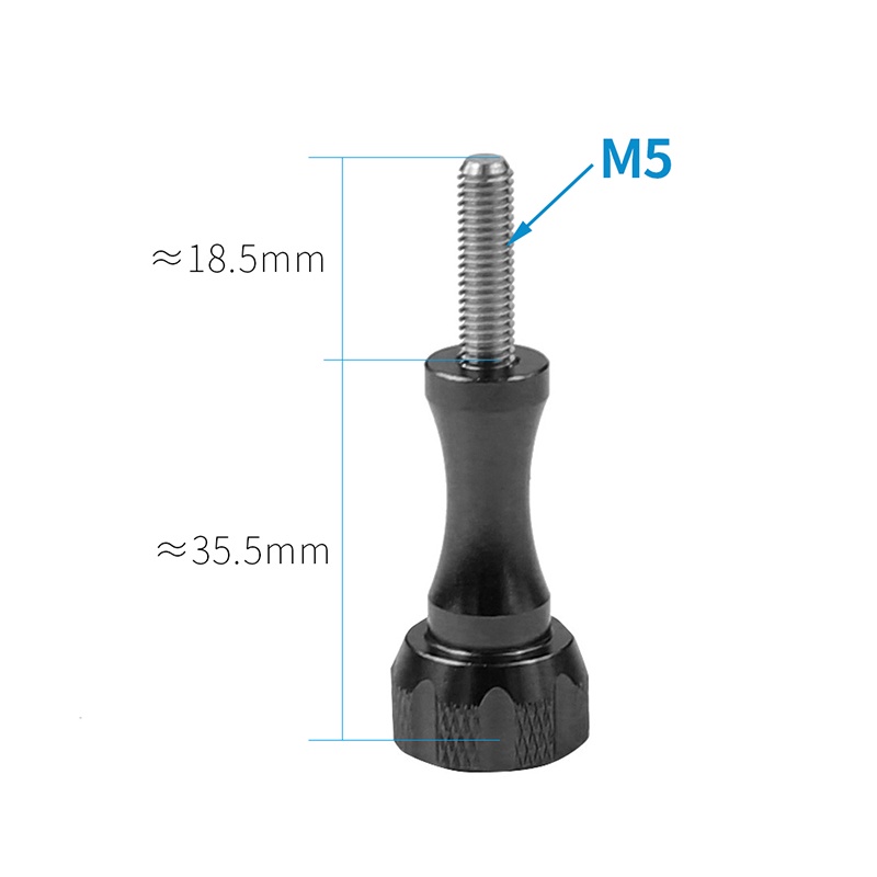Bộ Ốc Vít Xoay 360 Độ Bằng Kim Loại 1 / 4 inch Chuyên Dụng Cho Máy Ảnh Go-Pro 10 9 8